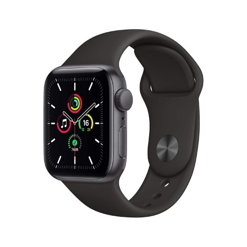 Apple Watch Se (gps) 40mm Space Grey Aluminum Case With Black Sport Band