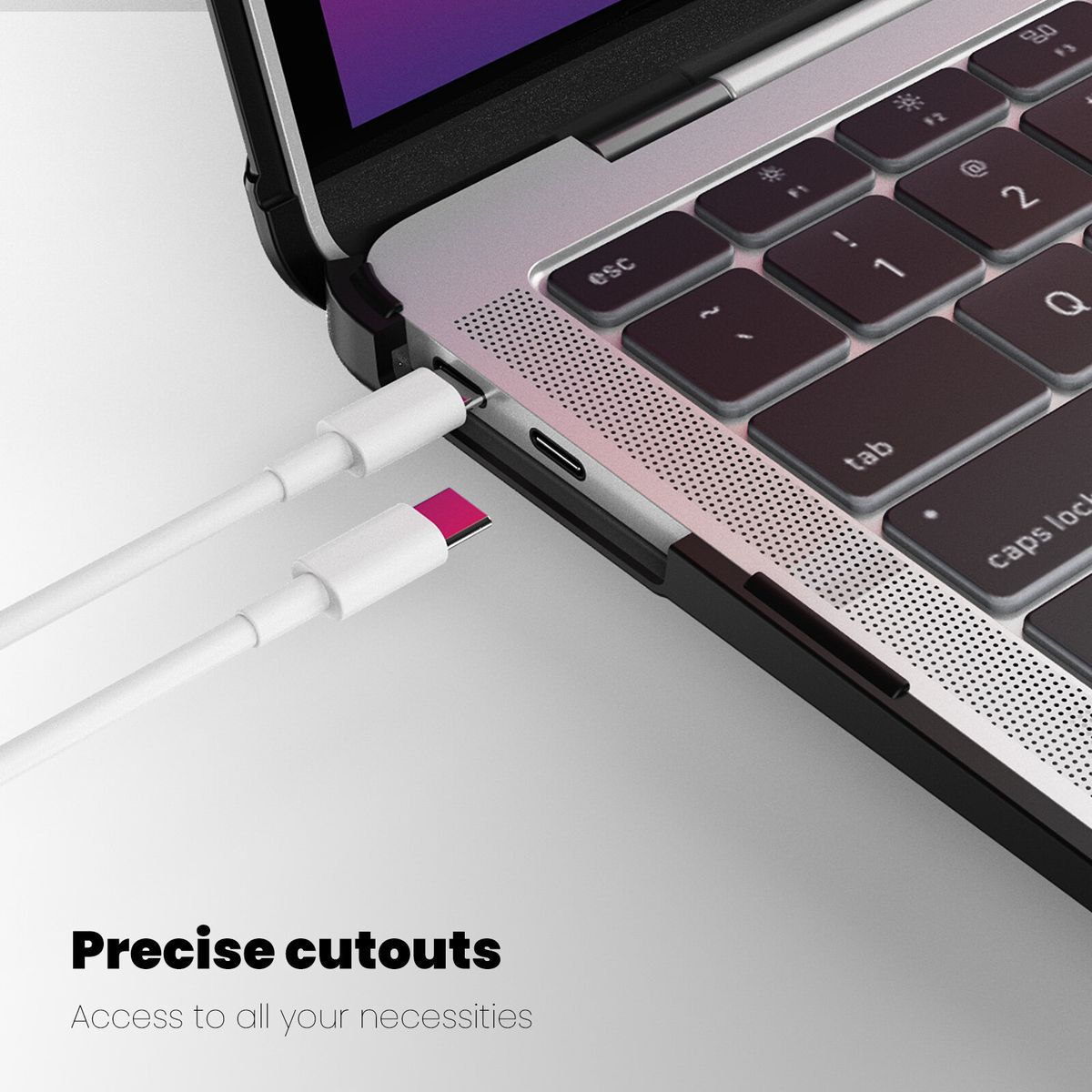 Heavy Duty Case For MacBook Air 13 Inch 2018-2020 (M1 A2337 A2179 A1932)