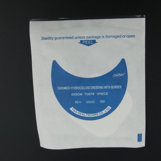 Hydrocolloid Dressing With Border 2x2 For Wound Care First Aids