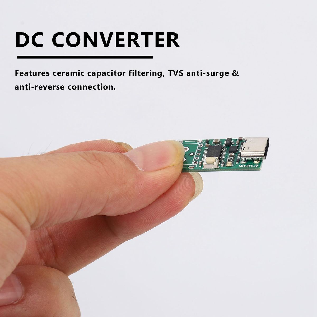 USB-C PD2030 to DC Converter Power Supply Module Decoy Fast Charge Trigger Poll Polling Detector TesterZY12PDN
