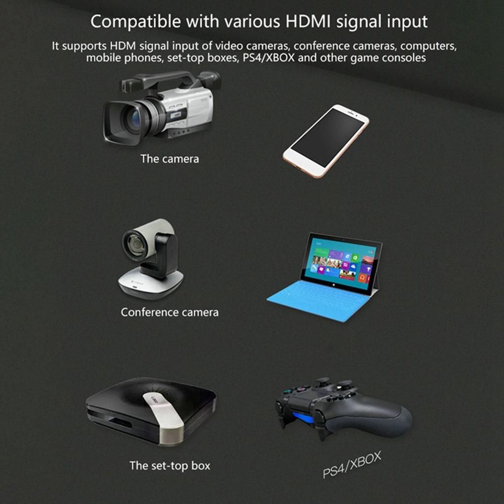 HDMI Capture Card 4K HD to USB2.0 Capture HDMI Card Video