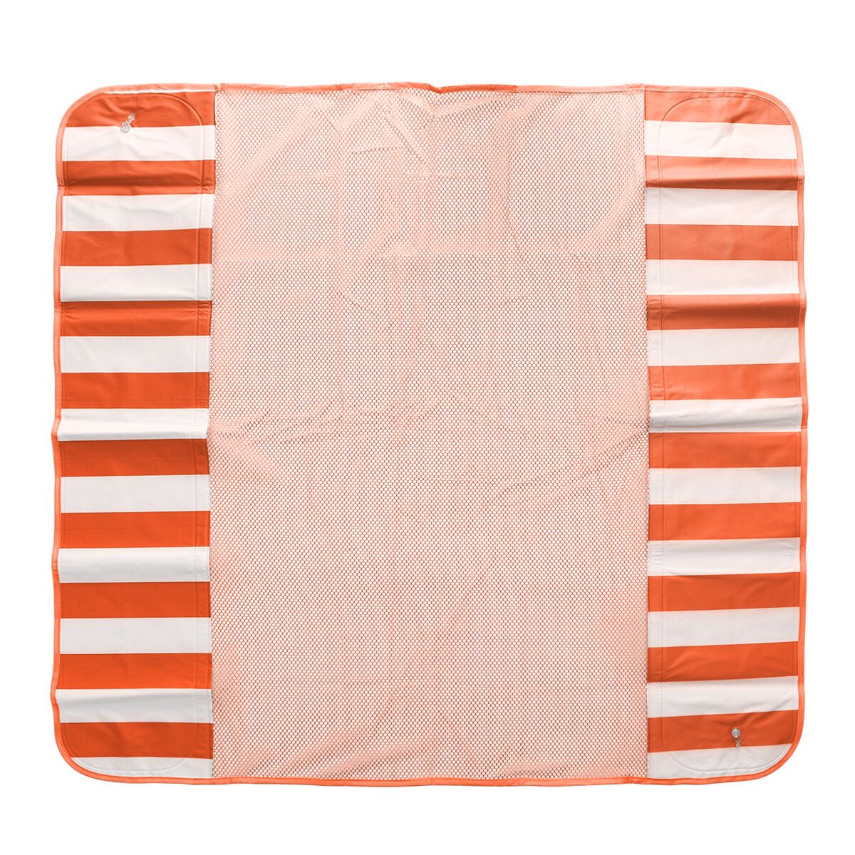 Inflatable Water Hammock Floating Bed Sports Air Mattress Lounge Chair DrifterS Orange-Double