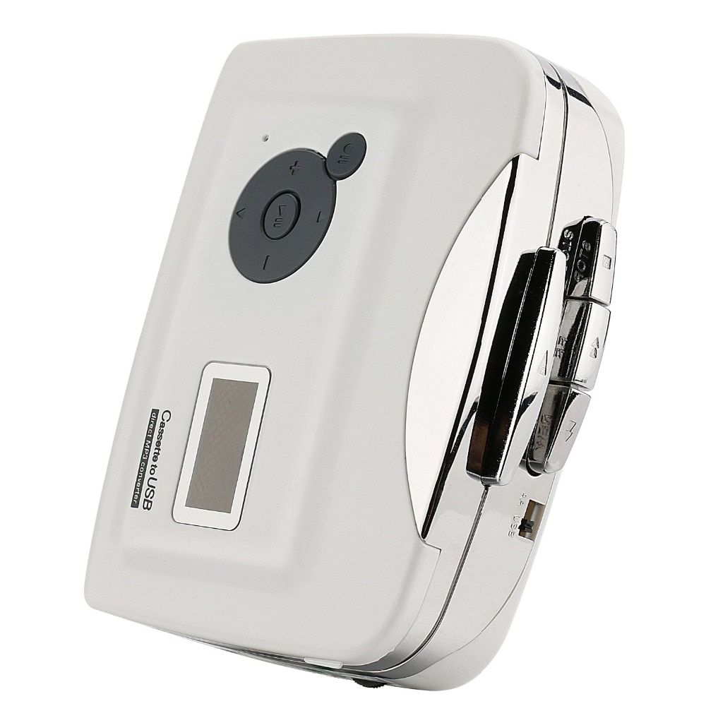 White Genuine EZCAP Old Cassette To MP3 Converter Audio Capture Walkman Player Tape Into USB Flash Drive/Flash Memory/pen Drive
