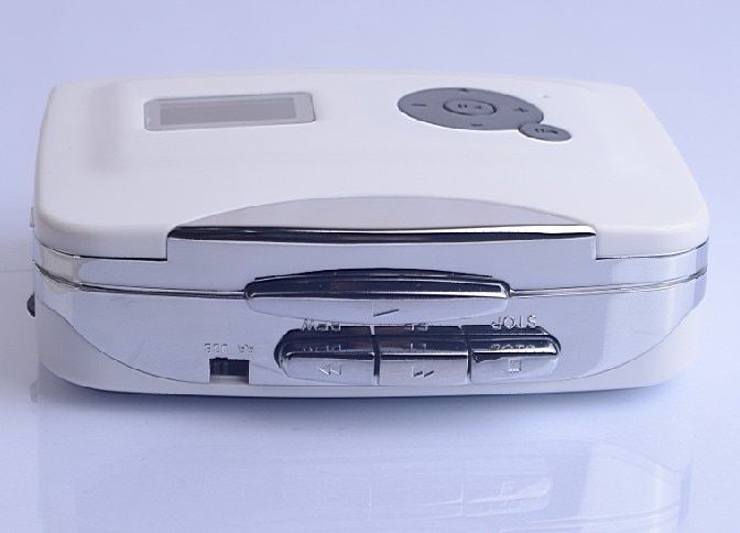 White Genuine EZCAP Old Cassette To MP3 Converter Audio Capture Walkman Player Tape Into USB Flash Drive/Flash Memory/pen Drive
