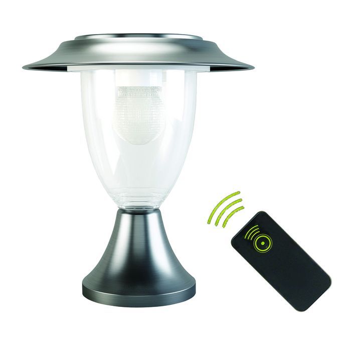 Solar Wall Light Remote Control White & Color Changing