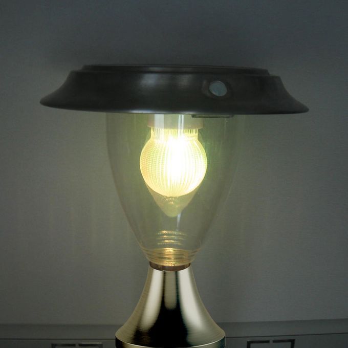 Solar Wall Light Remote Control White & Color Changing