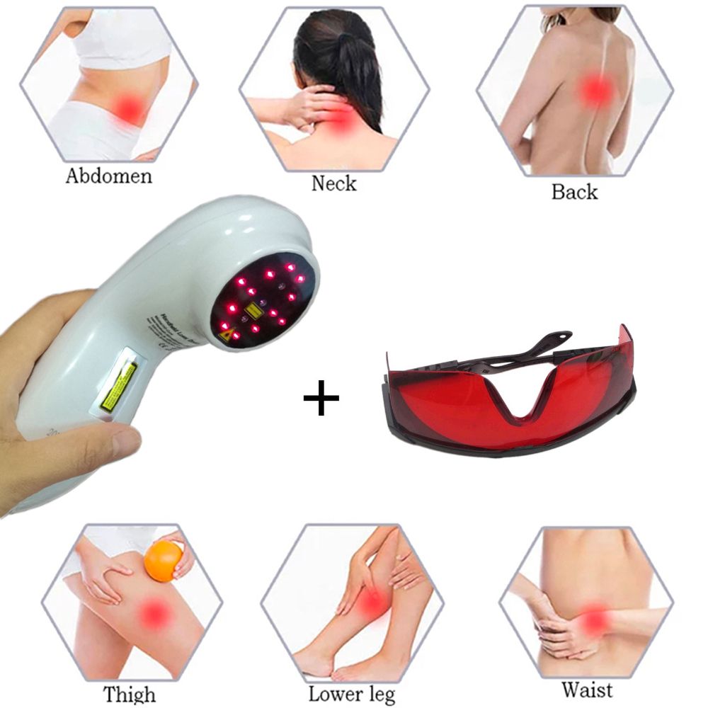 Rechargeable 808nm 650nm Handy Infrared Laser Treatment