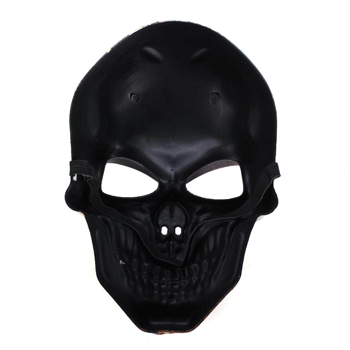 Copper Skull Skeleton Halloween Masquerade Costume Carnival Party Red Copper Color
