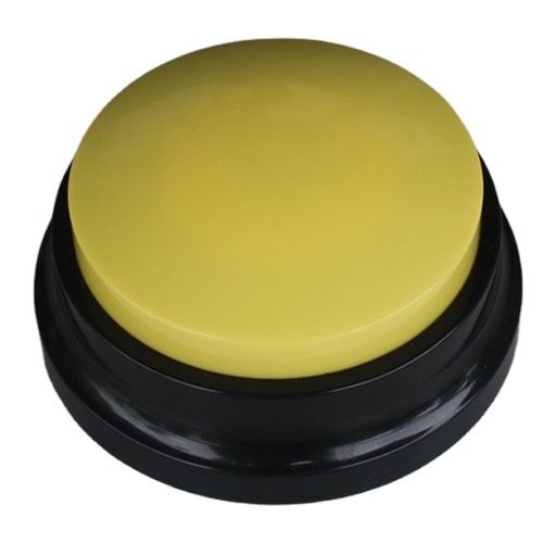 Pet communication button dog sound box training talking toy recording sounder squeeze box voice Chinese-fixed style-la stinky smell
