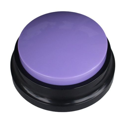 Pet communication button dog sound box training talking toy recording sounder squeeze box voice Chinese-fixed style-la stinky smell