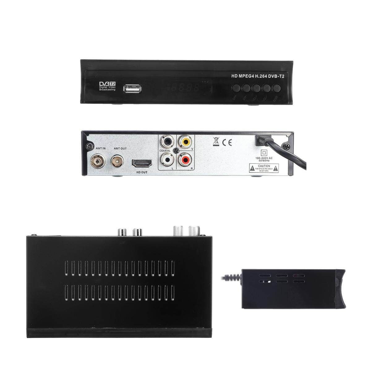FTA Satellite TV Receiver HD -T/T2 H.264 TV Box Sat Finder TV Decoder, Supports Wifi Youtube M3u Media Player