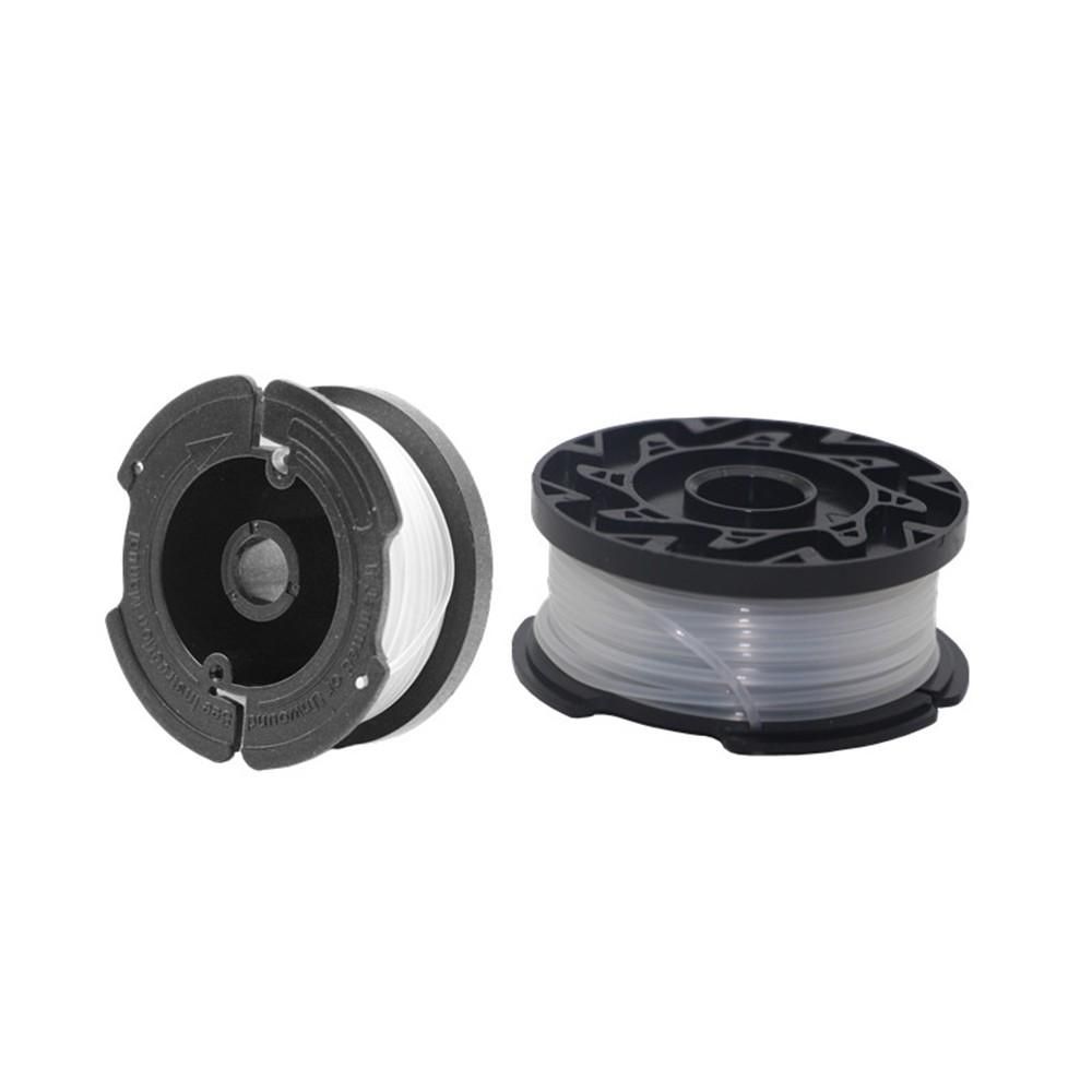Replacement String Trimmer Spool 30ft 0.065" String Trimmer Line Spool Cap  Spring 8pcs Fit for Black  Decker AF-100-3ZP