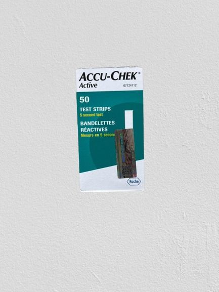 50pcs Accucheck Test Strips