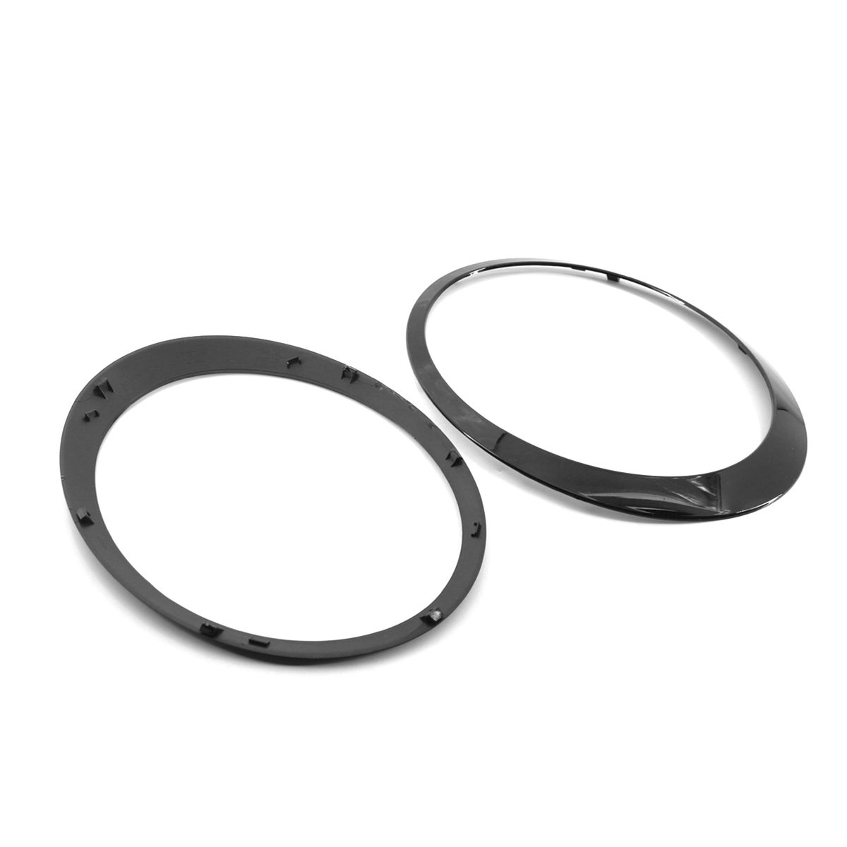 Headlight Trim Ring 2pcs Replacement For BMW R55 MINI Cooper