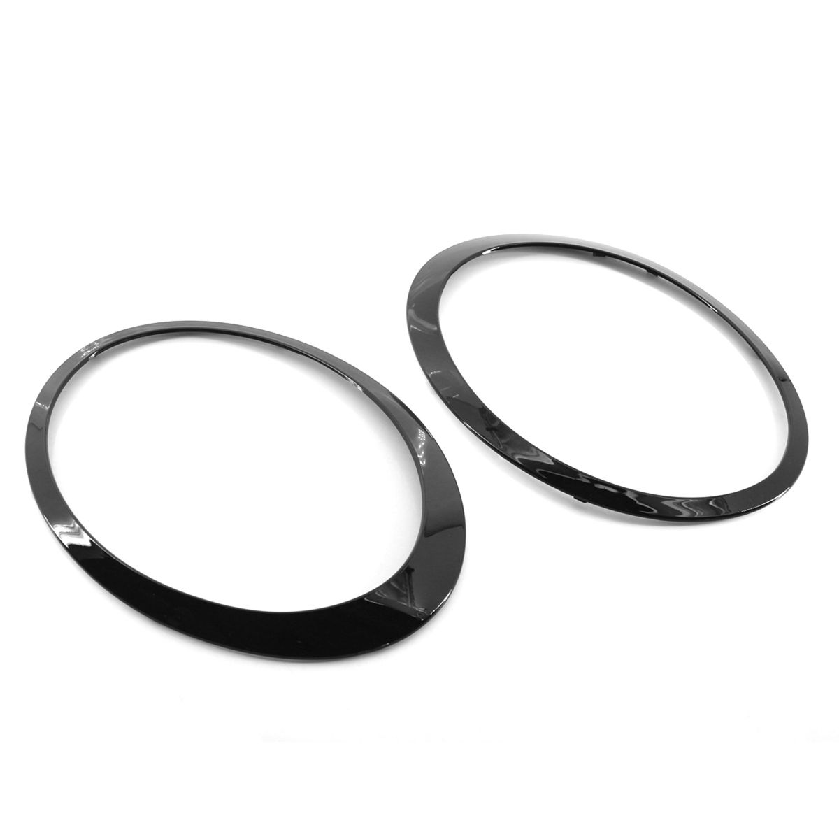 Headlight Trim Ring 2pcs Replacement For BMW R55 MINI Cooper