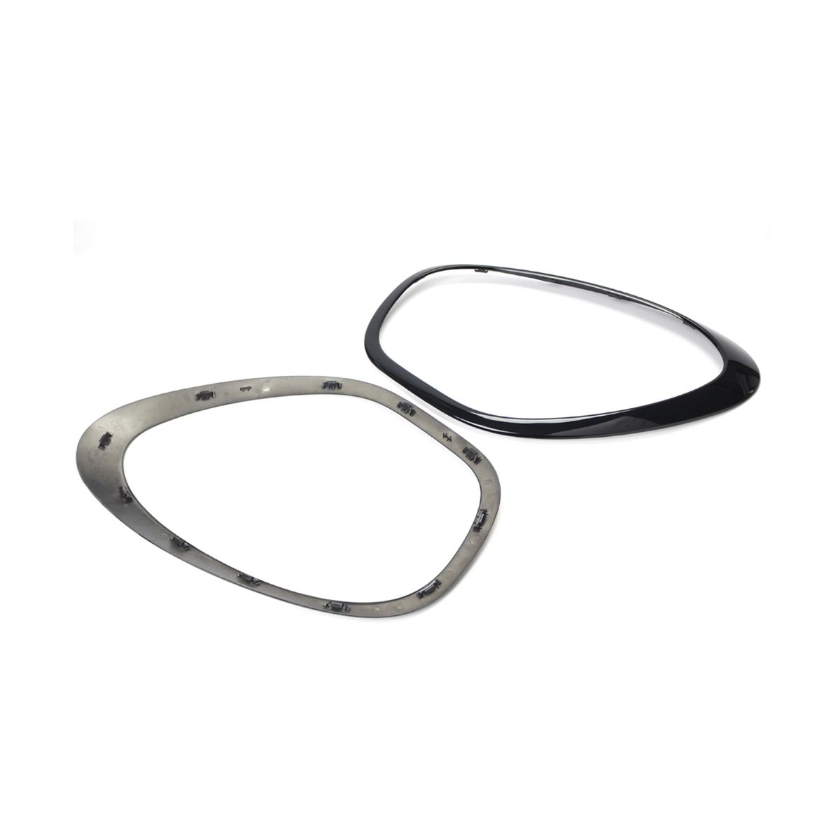 Headlight Trim Ring 2pcs Replacement For BMW MINI Cooper