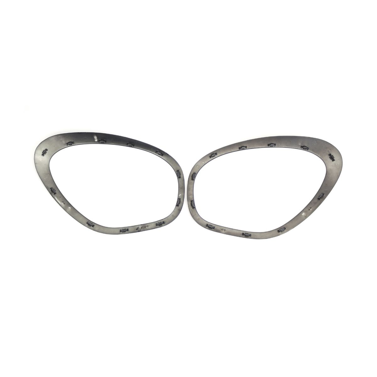 Headlight Trim Ring 2pcs Replacement For BMW MINI Cooper