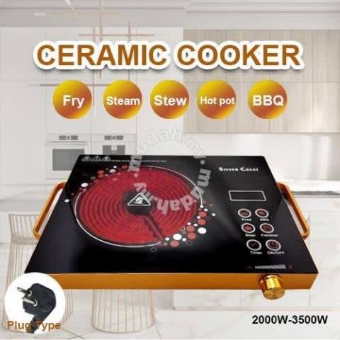 Waterproof 6 Display Ceremic Cooker