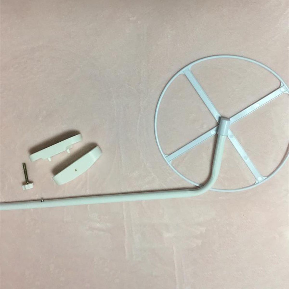 Steel Babys Cot  Bracket Bed Clip On Bracket Net Stand For