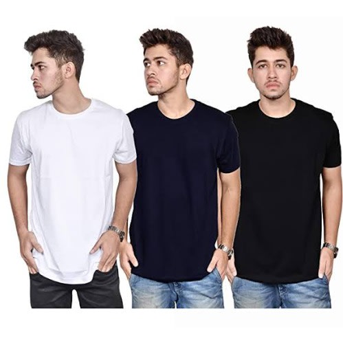 Round Neck Mens T-shirt - Pack Of 3