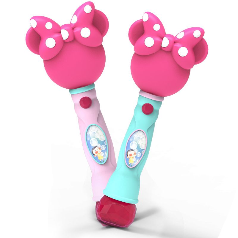 Kids Magic Wand Bubble Gun Blower