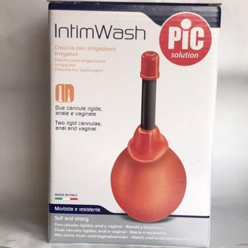 IntimWash Vaginal Irrigation Orange Douching Device