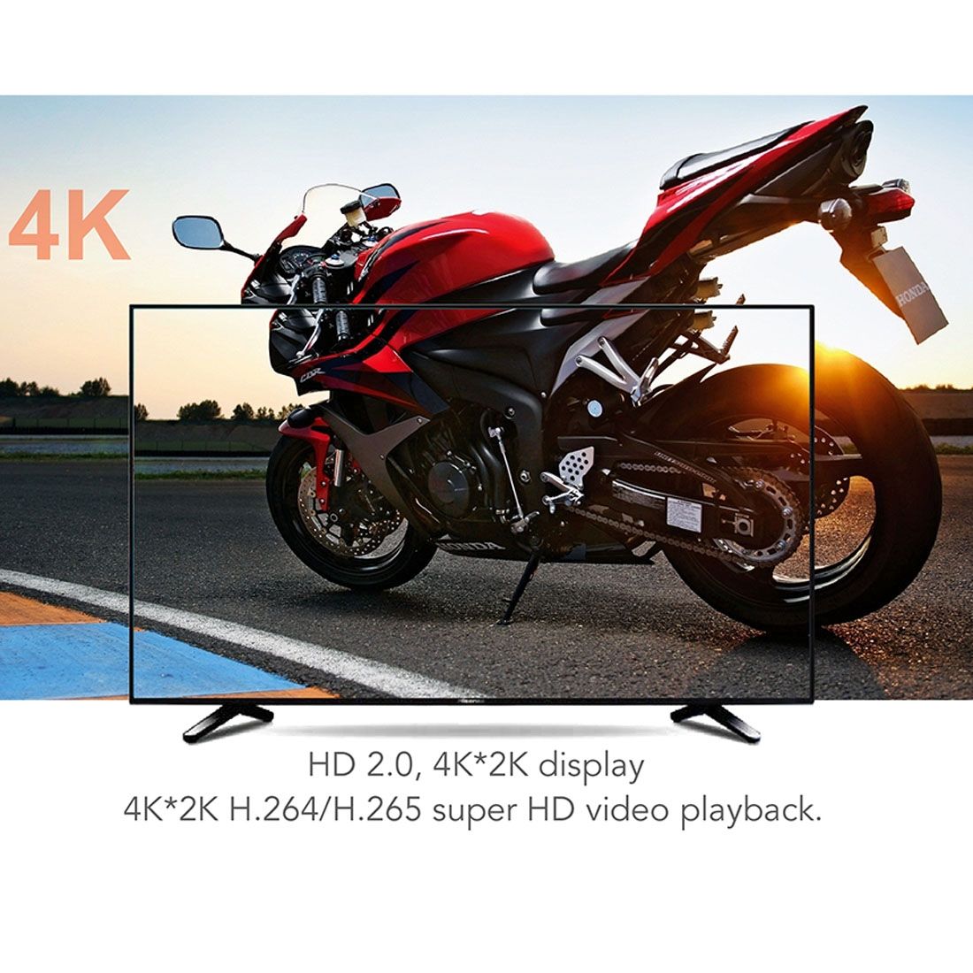 TX3 Mini 4K*2K Display HD Smart TV BOX Player With Remote Controller, Android 7.1 OS Amlogic S905W Up To 2.0 GHz, Quad Core ARM Cortex-A53, RAM: 2GB DDR3, ROM: 16GB, Supports WiFi & TF & AV In & DC In(Black)