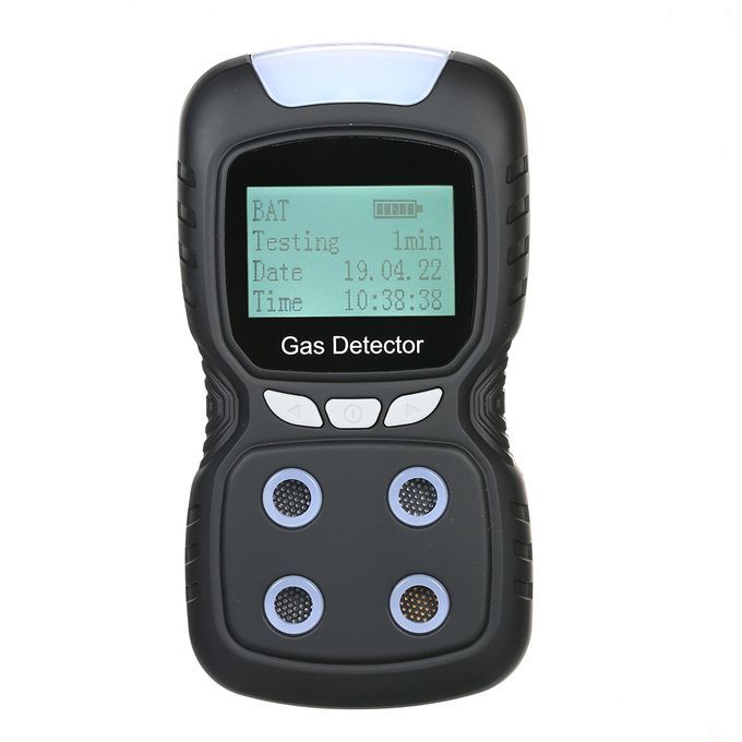 4 In 1 Gas Detector CO Monitor Digital Handheld Toxic Gas