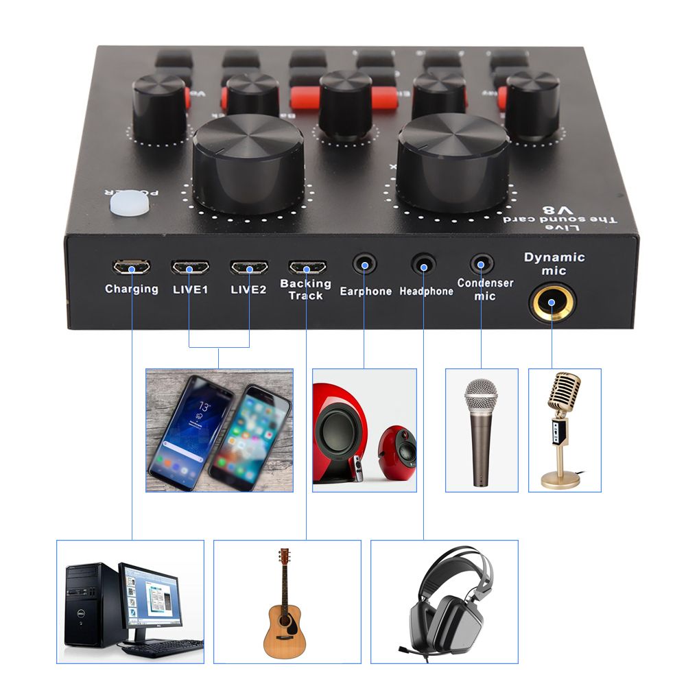 Vxmba Podcast Live Broadcast Equipment Professional