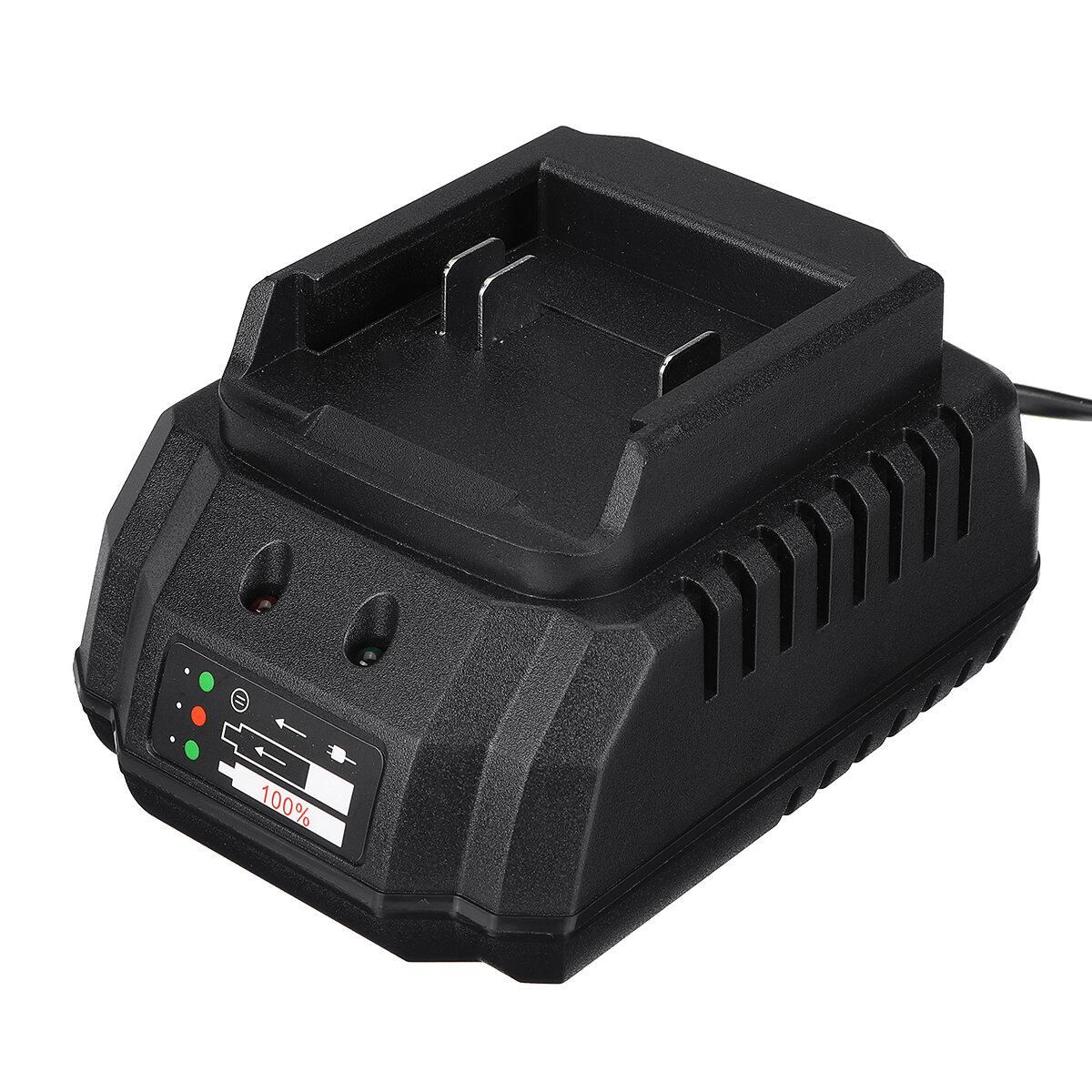 Drillpro 3000mAh 18V Lithium Battery Li-ion Battery Replacement with Charger for Electric Wrench Tools