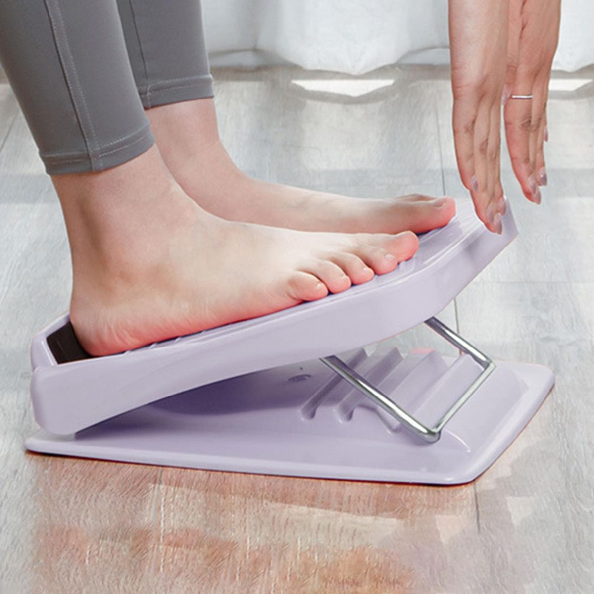 Inclined Pedal Fitness Ankle Foot Incline Board Purple