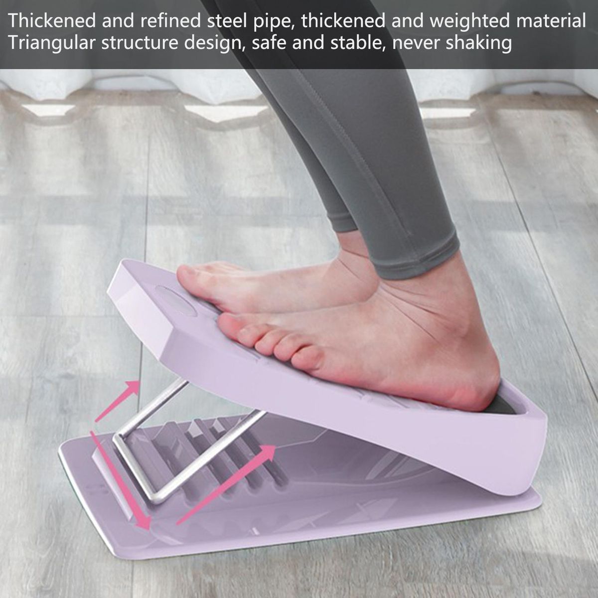 Inclined Pedal Fitness Ankle Foot Incline Board Purple