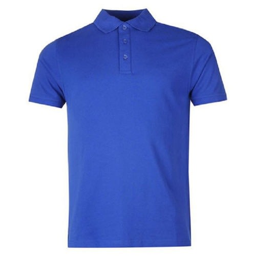 Blue Plain Polo - Medium