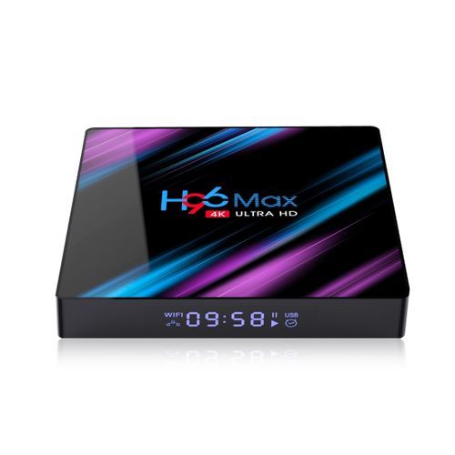 H96 Max-3318 4K Ultra HD Android TV Box With Remote Controller, Android 9.0, RK3318 Quad-Core 64bit Cortex-A53, WiFi 2.4G/5G, Bluetooth 4.0, EMMC 32G FLASH, 4GB SDRAM