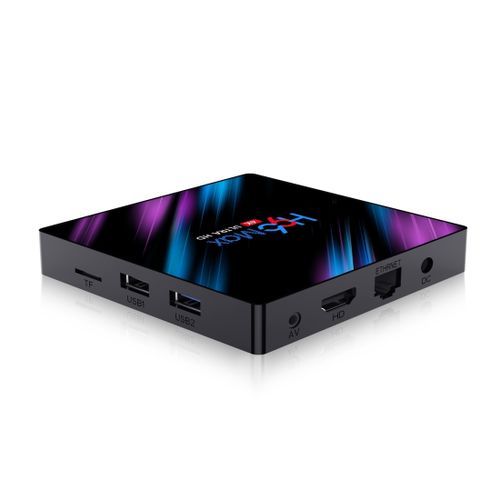 H96 Max-3318 4K Ultra HD Android TV Box With Remote Controller, Android 9.0, RK3318 Quad-Core 64bit Cortex-A53, WiFi 2.4G/5G, Bluetooth 4.0, EMMC 32G FLASH, 4GB SDRAM