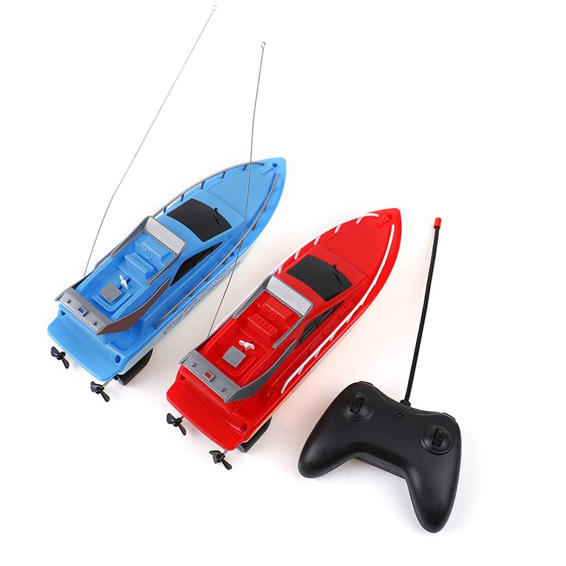 2 Colors RC Boat Kids Toy Remote Control Ship Electric Boats Toys For Children Gifts