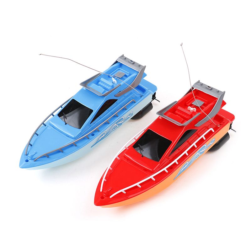 2 Colors RC Boat Kids Toy Remote Control Ship Electric Boats Toys For Children Gifts