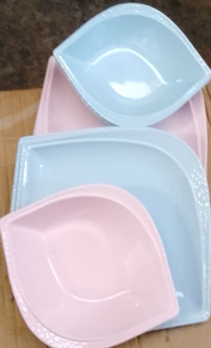 12 PIECES UNBREAKABLE CERAMIC SOUP AND FLAT PLATES