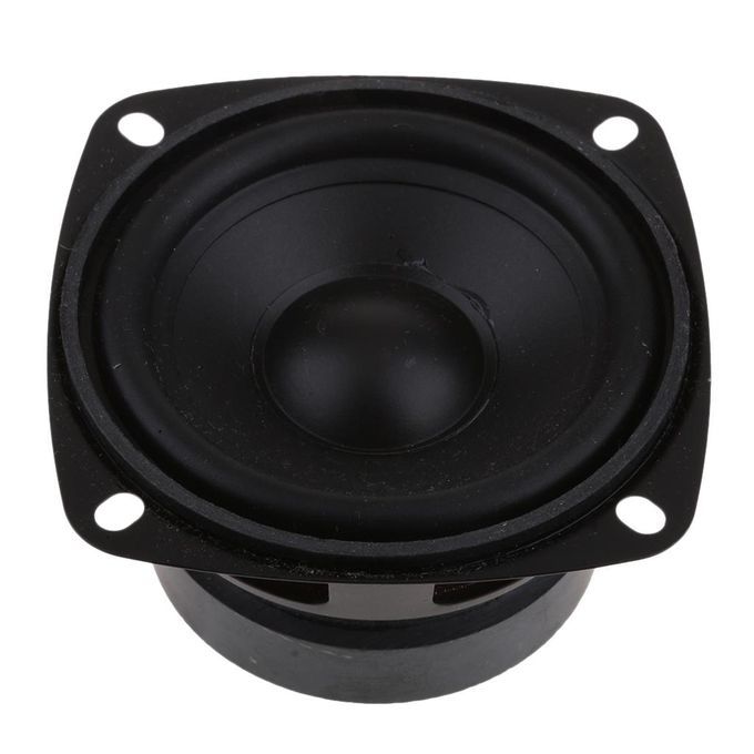 2 Pieces 3 Inch Audio Woofer Bass Speaker 20 Watt Square Speaker High