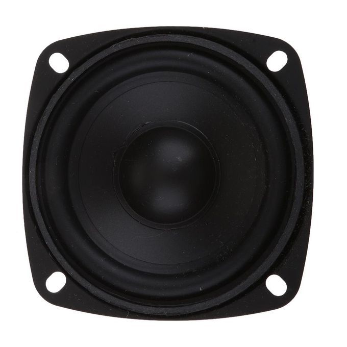 2 Pieces 3 Inch Audio Woofer Bass Speaker 20 Watt Square Speaker High