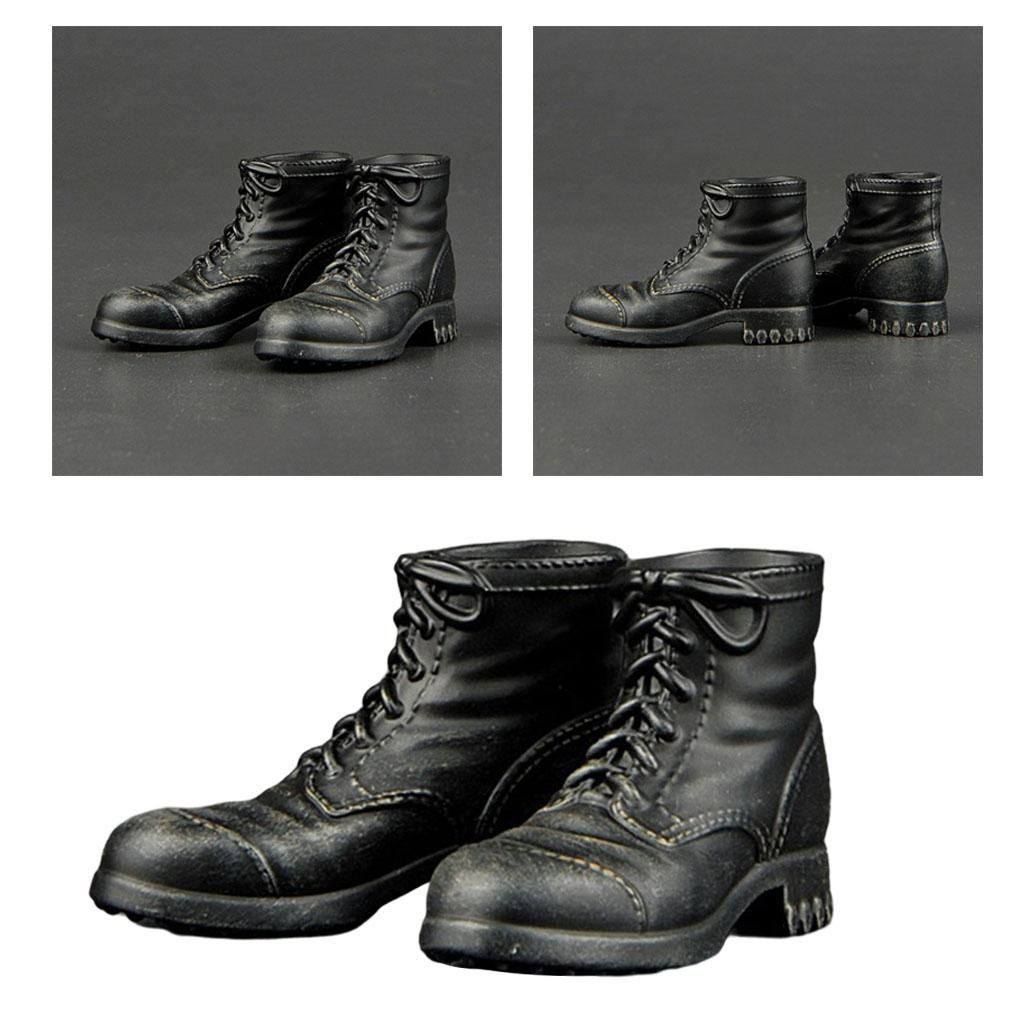 Mini 1/6  Soldier  Shoes Model Without Leggings