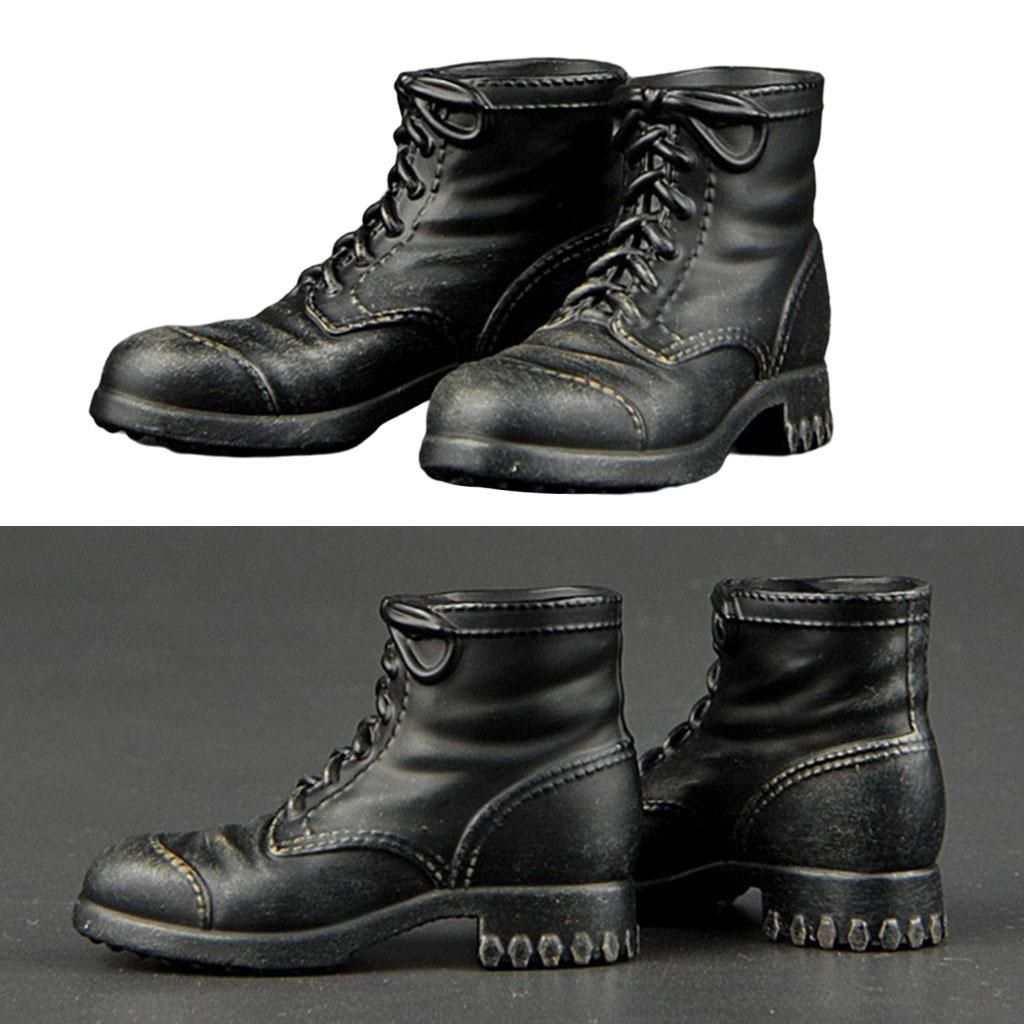 Mini 1/6  Soldier  Shoes Model Without Leggings