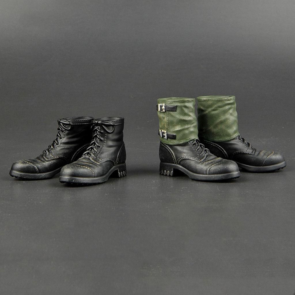 Mini 1/6  Soldier  Shoes Model Without Leggings