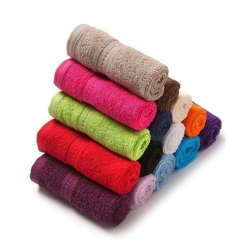 Pack Of 12 Face Towels - Multi Colour