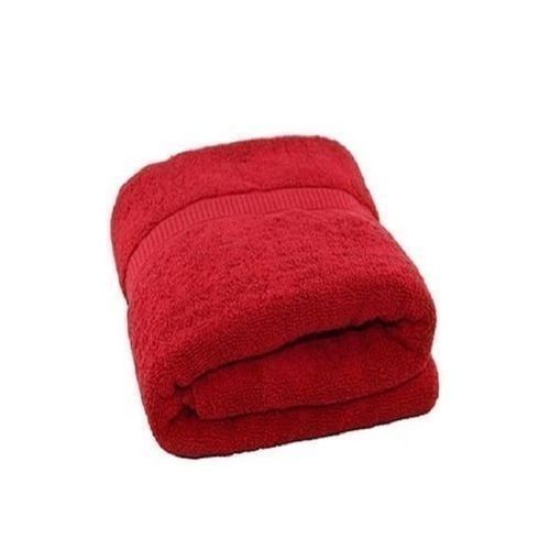 Large Bath Towel-Wine Red