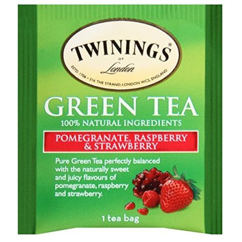 Green Tea W Pomegranate,Raspberry & Strawberry, 20Count