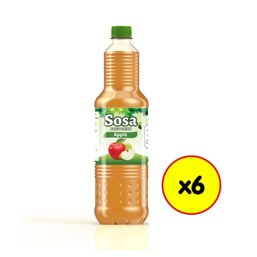 Apple Fruit Drink 1L x6