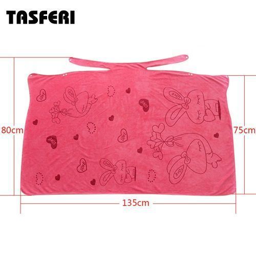 Women's Bathing Towels Wearable Soft
