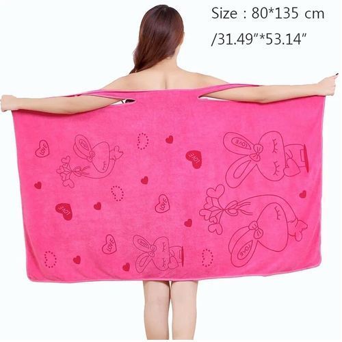 Women's Bathing Towels Wearable Soft