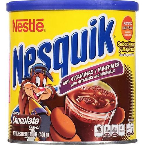 Nesquik Chocolate Powder 14.1 Oz. 400 Grams X 6